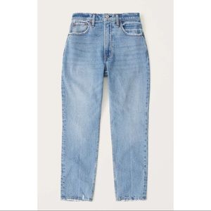 Abercrombie Curve Love High Rise Mom Jeans